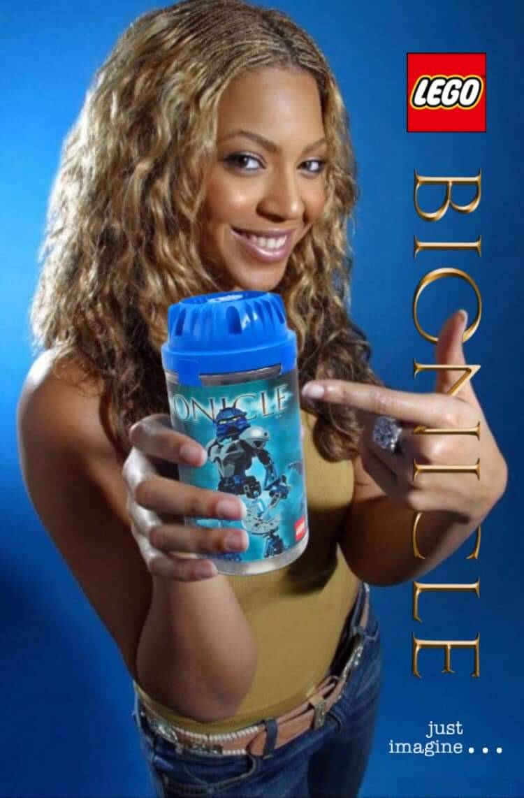 Beyonce x Bioncle advert, circa 2002